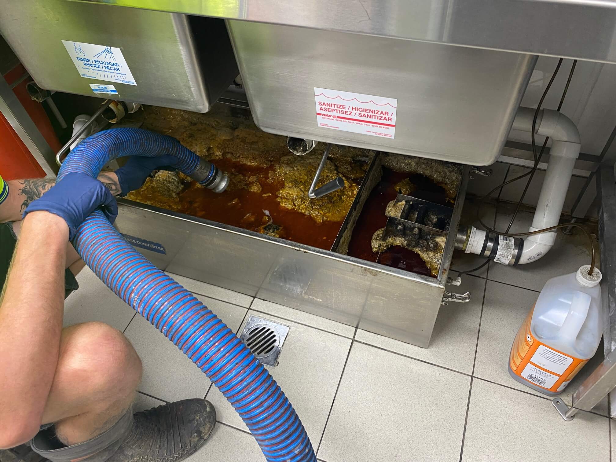 Grease Trap Cleaning in Sand Springs